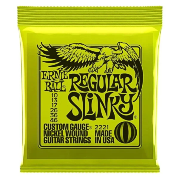 Set de Cuerdas Para Guitarra Eléctrica Ernie Ball Calibre 10-46