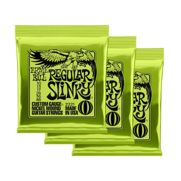 Set de Cuerdas Para Guitarra Eléctrica Ernie Ball Calibre 10-46