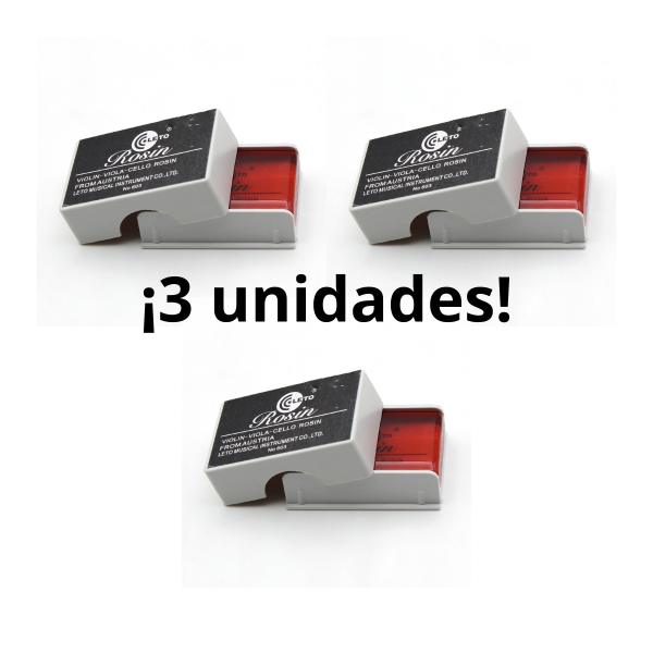3 resinas Marca Leto