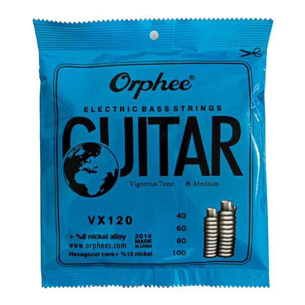 Cuerdas para bajo eléctrico Orphee VX120